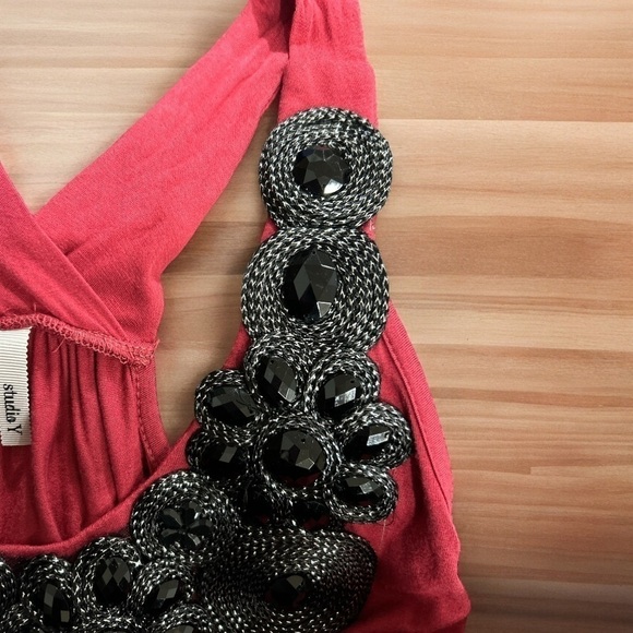 Studio Y Rhinstone Top | SIZE S - Picture 5 of 6